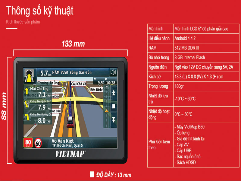 Camera Hành Trình Vietmap B50