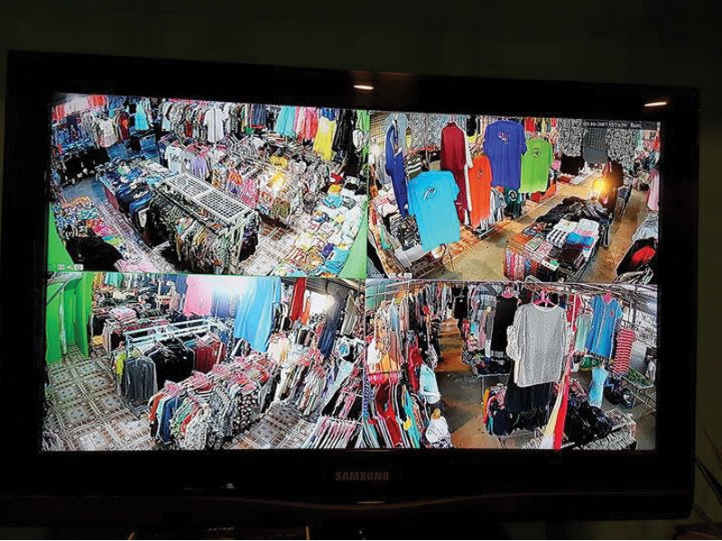 ảnh thực tế lắp đặt camera giám sát