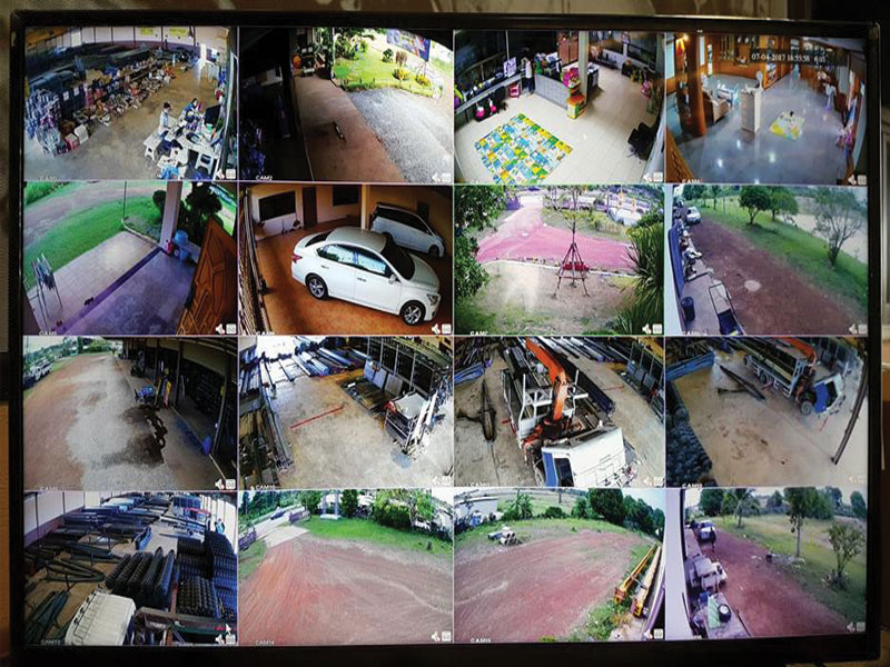 ảnh thực tế lắp đặt camera giám sát