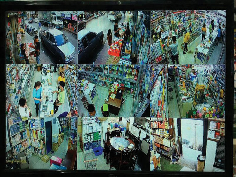 ảnh thực tế lắp đặt camera giám sát