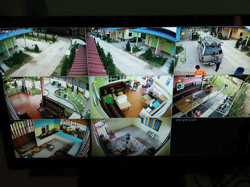 ảnh thực tế lắp đặt camera giám sát