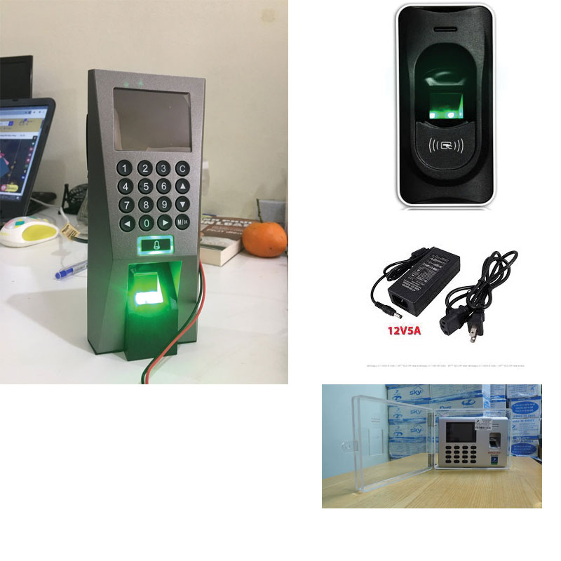Hệ Thống Khóa Vân Tay Cửa Cuốn Gồm Những Gì?