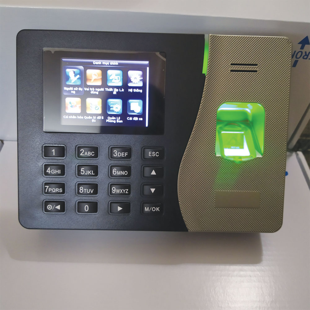 Cấu hình máy chấm công